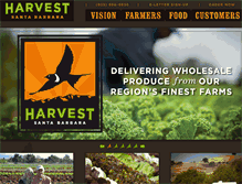 Tablet Screenshot of harvestsantabarbara.com